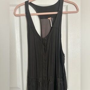 Free people Grey jumpsuit